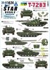Star Decals 35-C1424 War in Ukraine 25 Ukrainian T-72B3 obr 2016 in 2022-24 1/35